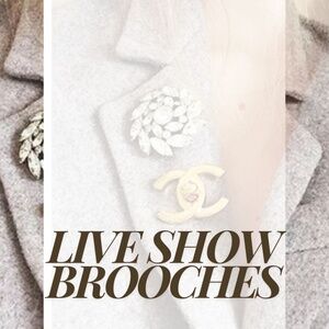 LIVE SHOW- BROOCHES
